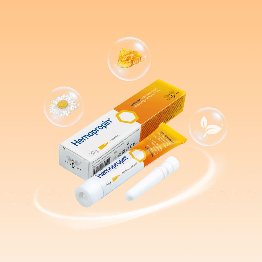 Kem boi tri dang mo chua keo ong Hemopropin 1